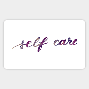 Self care - plum Magnet